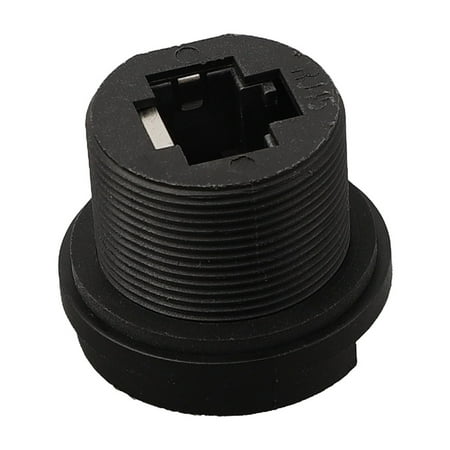 

CPAN E13 Waterproof Connector Network Switch Coupler Threaded PCB Female Socket IP67