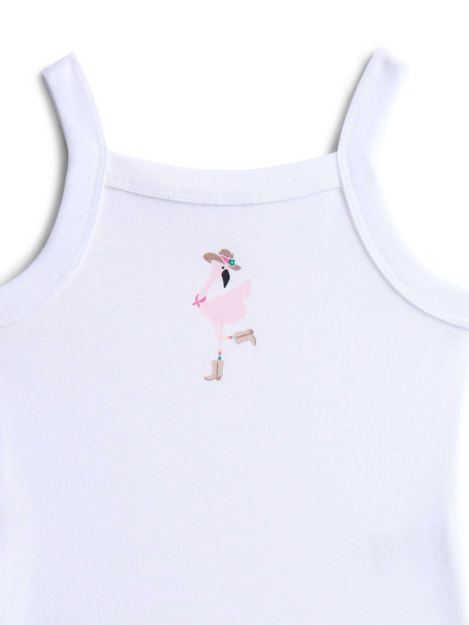 Wonder Nation Baby Girls' Tank Bodysuit, Sizes 0M-24M