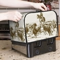 thumbnail image 7 of Lsque Cattle Drive By Two Cowboys Print 2 Slice Toaster Cover , Kitchen Appliance Dustproof Protector , Toaster Protector Dustproof Kitchen Appliance Cover, 7 of 7