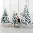 thumbnail image 3 of 3FT Small Christmas Tree Christmas Decorations, 250 Branch Mini Chrismas Tree with Foldable Stand, Artificial Xmas Tree Christmas Decorations for Office, Tabletop, Home, School, Porch, Party Decor, 3 of 3