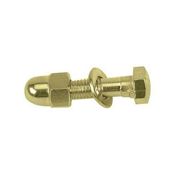 bike Seatpost Binder Bolt & Nut Hex Head Gold.bicycle Seatpost