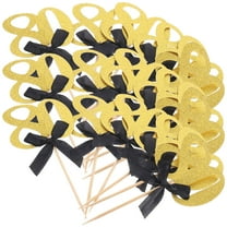 IBASETOY 20Pcs Creative Multi Color 80 Number Cake Topper Party Decor Insert for Cake Decoration