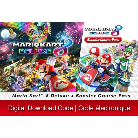 Mario Kart 8 Deluxe Bundle - Nintendo Switch [Digital Code]