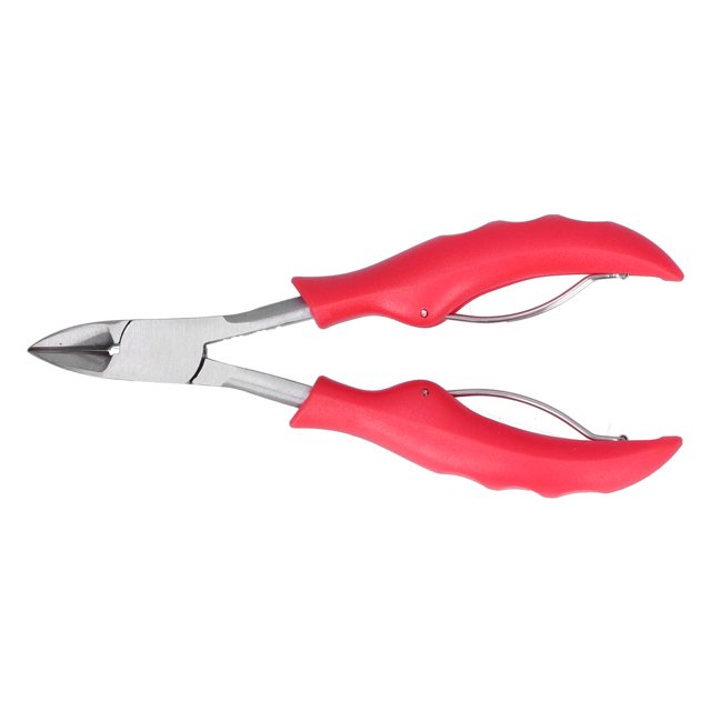 Ingrown Toenail Tools Kit, Nails Care Tools Ingrown Toe Nail File Lifter Easy Storage Professional Pedicure Tools Set For Trim Toenails Red