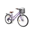 thumbnail image 2 of Bicicleta Urbana Para Mujer De Paseo R 26 Vintage Venice Tf Violeta Terrafit, 2 of 2