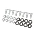 thumbnail image 5 of Jeep TJ LJ 1997 2006 Gas Tank Skid Plate Screws Metal Kit Friction Reduction Enhanced Safety, 5 of 5