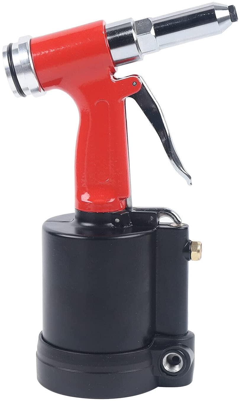 Fetcoi, Pneumatic Hydraulic Rivet Machine Portable Pneumatic Rivet Gun Pneumatic Tools with Dust Cover