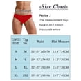 thumbnail image 6 of Summer Bikini Swimsuit for Men Solid Low Rise Beach Briefs Elastic Bathing Suit Holiday Board Shorts Swim Brief Low Rise Quick Dry Swimwear with Drawstring, 6 of 6