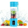 thumbnail image 2 of Customized Color Automatic 6 Blade Portable Smoothie Juice Maker Portable USB Blender, 2 of 5