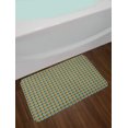 thumbnail image 2 of Abstract Bath Mat, Dreamy Themed Pattern of Colorful Rhythmic Motif on Diagonal Lines, Plush Bathroom Decor Mat with Non Slip Backing, 29.5" X 17.5", Multicolor, by Ambesonne, 2 of 2