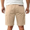 thumbnail image 3 of Under $20 Shorts Men, Xunlbb Men Summer Outdoors Casual Drawstring Printing Sport Shorts Pants, 3 of 6