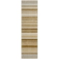 thumbnail image 2 of Addison Rugs Chantille Indoor/Outdoor Transitional Stripes Chocolate Washable Runner Rug, 2'3" x 7'6", 2 of 6