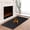 Black, variant on Hearth Rugs for Fireplaces Fire Resistant, 48 x 28 x 0.04 inch Fireproof Fireplace Mat Hearth Rug, Hearth Pads for Wood Stove Fireplace Indoor Outdoor, Protect Floors Carpets from Sparks Embers-Green