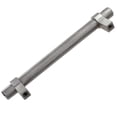 thumbnail image 3 of 5 in. Screw Center Knurled Euro Solid Steel Bar Pull, 3 of 5