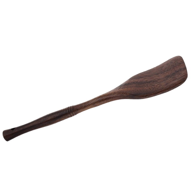 Wooden Cooking Utensils with Long Handle for Kitchen Brown High Temperature Resistant 12.5 inches