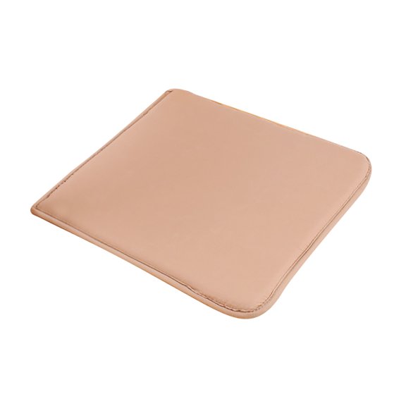 Zmeidao 2Pcs Square Chair Cushion Solid Color Non-Slip Chair Pads Comfortable Seat Cushion for Adult 15.7in
