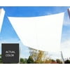 Kaemingk 9.75' Dark Gray Square Outdoor Patio Sun Shade