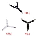 thumbnail image 4 of Billuyoard Sujetadores de sábanas ajustables, pinzas de soporte de esquina, correas de banda elástica para sábanas, 2 uds. Decoración del hogar Hebilla Negra Elástica Negra, 4 of 6