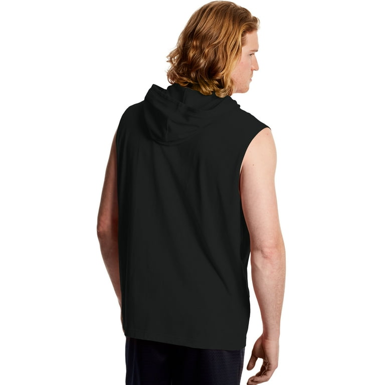 Champion men's middleweight sleeveless hoodie new arrivals