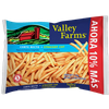 Valley Farms, Straight Cut, French Fries Potatoes, 2.4lbs Bag