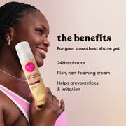 eos Shea Better Womens Shaving Cream, Vanilla Bliss, Smooth Skin Moisturizing Formula, 7 fl oz