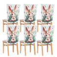 thumbnail image 6 of Decorative Chair Back Cover One Size x6 Chair Cover Dining Chair Slipcovers Chair Back Decoration Festival Chair Decoration Lovely Cartoon Mushroom, 6 of 6