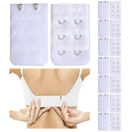 

Fiudx 7PCS Women Soft Comfortable Bra Hooks Extender Strap Elastic Bra Extension Strap Lingerie Extension New Releases 757