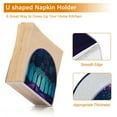 thumbnail image 5 of Yayeee Napkin Holder for Table Kitchen Paper Tissue Organization, Purple Moonlight Forest, 5 of 8