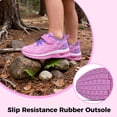 thumbnail image 3 of JOYFON Kids Running Shoes for Boys Girls Children Tennis Sports Athletic School Walking Sneakers Pink Big Kids Size 6, 3 of 5