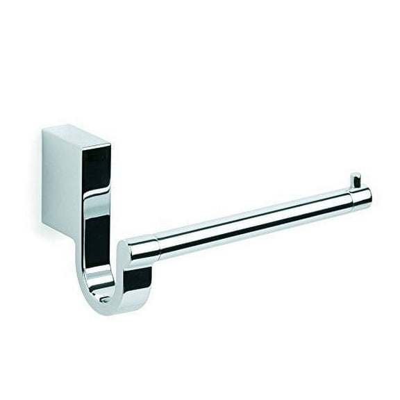 Bilbao chrome toilet paper holder without cover. Toilet roll holder. Toilet tissue holder.