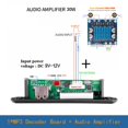 thumbnail image 1 of Kit de coche kebidu Bluetooth 5,0, placa decodificadora de MP3 inalámbrica, Audio 9V-12V WMA, módulo de reproductor de música para coche, Audio sin pérdidas, USB, AUX, TF, Radio Tan Jianjun unisex, 1 of 2