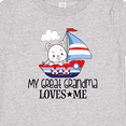thumbnail image 4 of Inktastic My Great Grandma Loves Me Grandson Boys Baby T-Shirt, 4 of 5