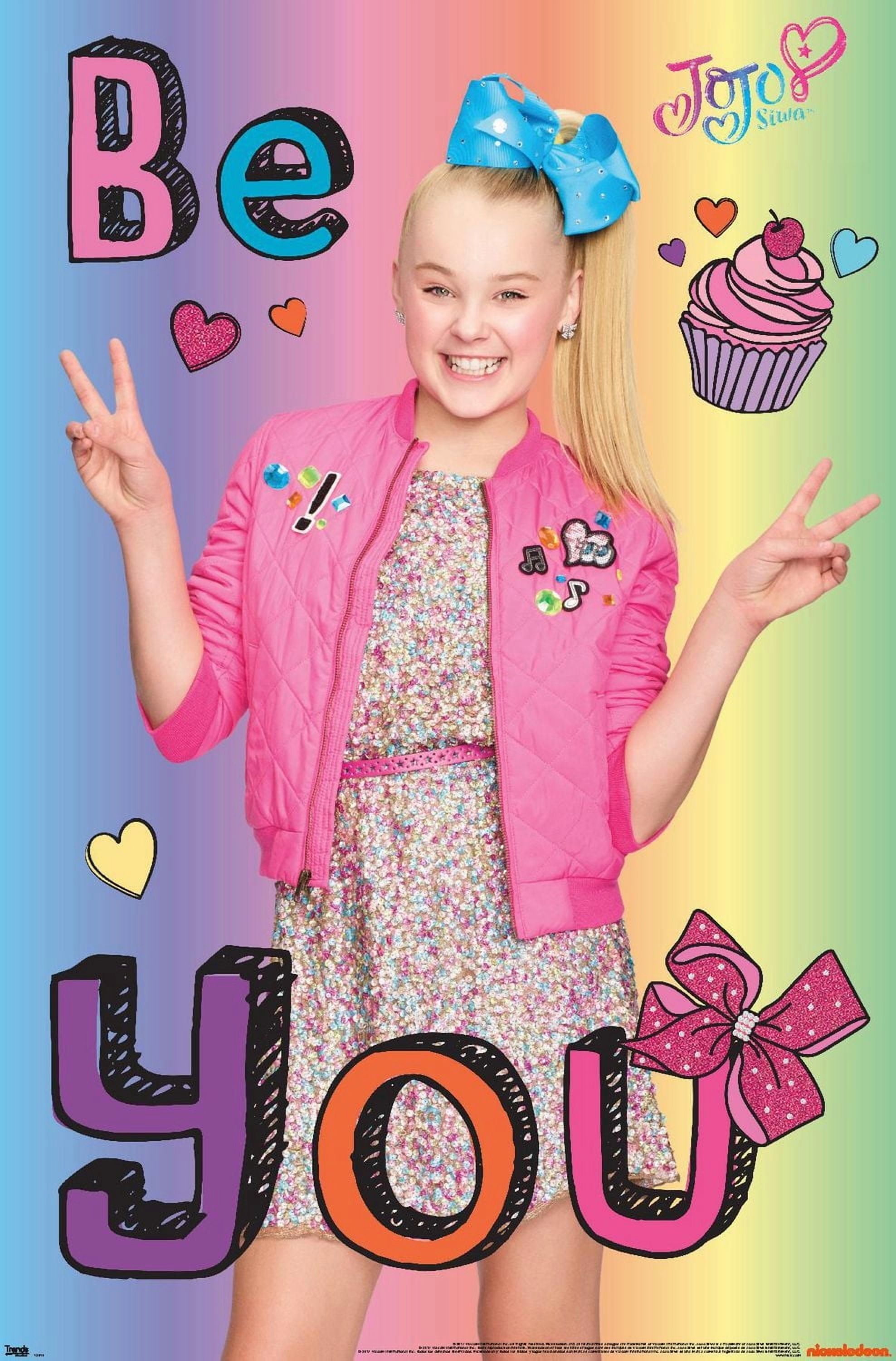 Nickelodeon JoJo Siwa - Be You Wall Poster, 22.375" x 34"