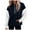 Navy, variant on FAIWAD Womens Hoodies Oversized Color Block Sweatshirts Casual Long Sleeve Fall Winter Hooded Clothes