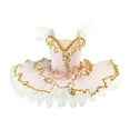 thumbnail image 2 of Girls Tutu Dress Toddler Sequin Performance Puffy Skirt Princess Swan Lake Dance Costumes for Kids 1-14 Years, 2 of 4