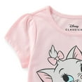 thumbnail image 2 of Disney The Aristocats Marie the Cat Short Sleeve T-Shirt (Girls), Sizes 4-10, 2 of 4