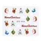 thumbnail image 2 of Xihbxyly Ventas hoy Pegatinas de transferencia para decoración de uñas con láminas de colores para Navidad, 2 of 2