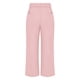 thumbnail image 5 of Pantalones de vestir de mujer de cintura alta y pierna ancha - Abotonados con bolsillos, corte informal entallado para el trabajo o la playa, 5 of 6