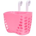 thumbnail image 4 of MOKKHNB Kids Bike Baskets 1Set Pink PP Material Durable for School Transport, 4 of 8