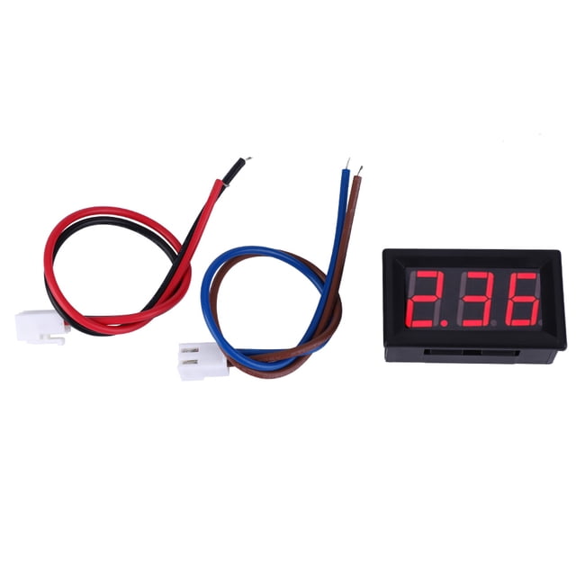 LED Panel,0.56 in Two cable Digital Panel Amp Panel Meter Impressive Results