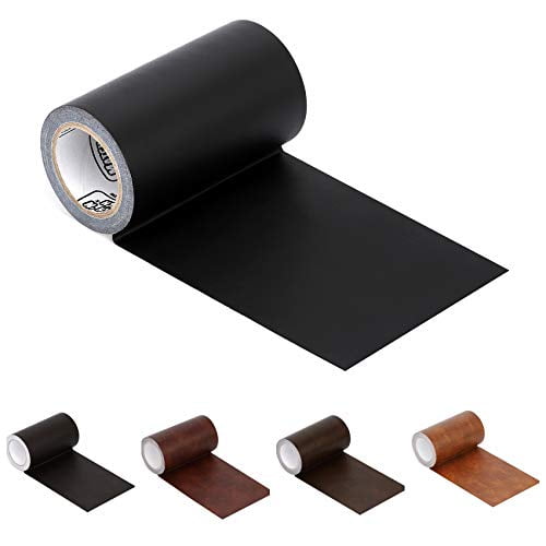 Leather Repair Tape Patch Adhesive For Sofas Car Seats Handbags Jackets First Aid 2 4 X15 Black Com Leather Repair Tape Patch, Leather Patches For Sofas
