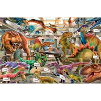 PD Moreno - Dinosaur Museum Wall Poster, 22.375" x 34"