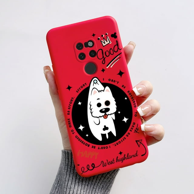 Case For Huawei Mate 20 Pro Coque Cute Rabbit Panda Cover Slim Soft Silicone Phone Case For Huawei Mate20 Pro 20Pro Fundas Capa Red-L10 For Mate 20 Pro