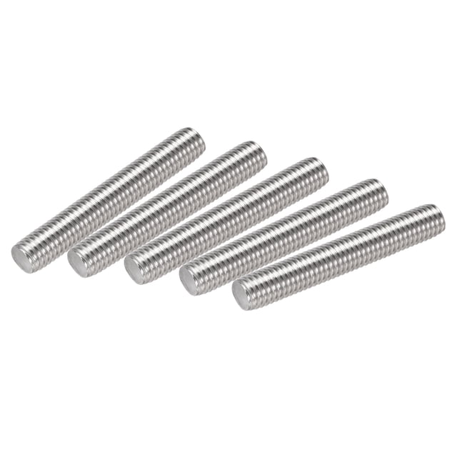 Unique Bargains Tige Entièrement Filetée M10 x 60mm Filetage Droit en Acier Inoxydable 304 Lot de 20