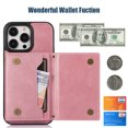 thumbnail image 7 of Tarise iPhone 14 Pro Max Wallet Case Cover for Women Men, iPhone 14 Pro Max Case with Strap, Glitter PU Leather Crossbody Strap RFID Blocking Phone Case for iPhone 14 Pro Max 6.7 inch 2022, Pink, 7 of 7