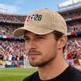 thumbnail image 5 of Soccer Hat, USA CAN MEX 2026 Merchandise, Breathable Cotton Adjustable Hat, Printed Baseball Cap for Football Fans Match Day Wear, 5 of 6