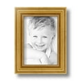 thumbnail image 2 of ArtToFrames 5x7 Inch Gold Picture Frame, This Gold Wood Poster Frame is Great for Your Art or Photos, Comes with Regular Glass (4159), 2 of 8