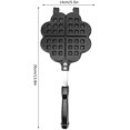 thumbnail image 5 of Waffle Baking Pan Baking Mould DIY Waffle Maker Waffle Cake Mould Baking Pan Waffle Mold Waffle Baking Pan Baking Pan Household Gas Cooker Cooking Acc, 5 of 5