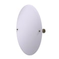 thumbnail image 1 of Frameless Oval Tilt Mirror with Beveled Edge, 1 of 1