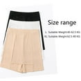 thumbnail image 3 of Thin Sliming Fit Abdomen Skirt Hip Lift Summer Shorts Safety Pants Double Layer Pants Boxer WHITE W-XL, 3 of 8